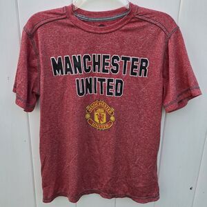 Manchester United Shirt Mens Medium Lightweight Short Sleeve Futbol Soccer